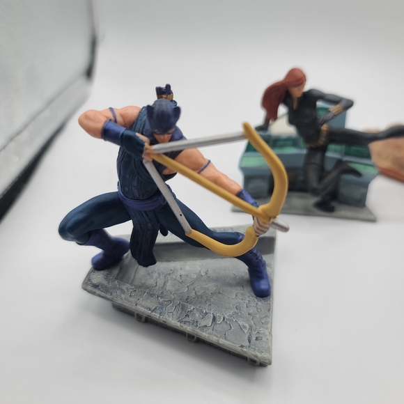 Marvel Avengers figures Black Widow, Ironman, The Hulk, Thor, Hawkeye PVC - Picture 5 of 5